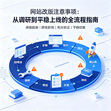绥芬河建站-网站改版注意事项：从调研到平稳上线的全流程指南