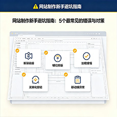 阳明建站-网站制作新手避坑指南：5个最常见的错误与对策