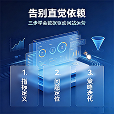 牡丹江建站-告别直觉依赖：三步学会数据驱动网站运营