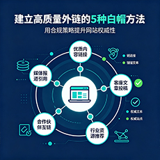 牡丹江建站-建立高质量外链的5种白帽方法
